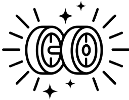 LED light up wheels icon