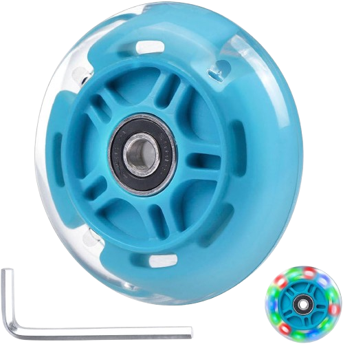 1-Pack 80mm Light Up Scooter Wheel